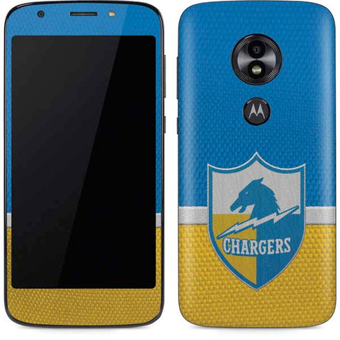 NFL Los Angeles Chargers Vintage Moto E5 Play Skin